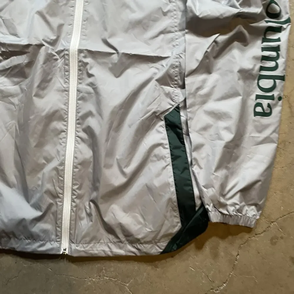 Columbia Men Flash Challenger Windbreaker Jacket Michigan State Spartans Sz L - Picture 4 of 6
